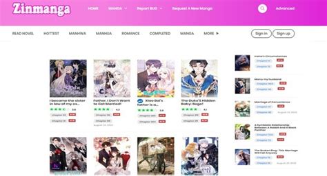 inmamga|zin manga official website.